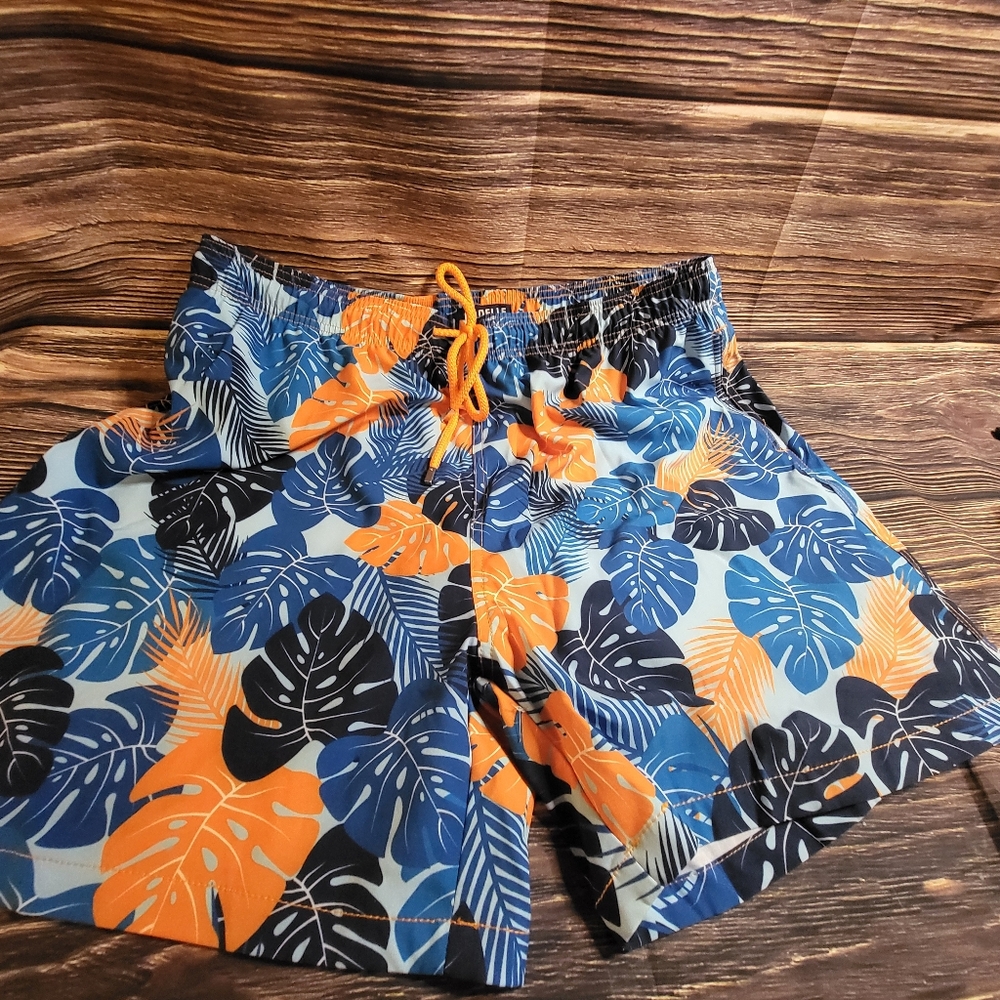 CAPELLE Men's SZ 3XL MIAMI Swim Trunks Compression Lined